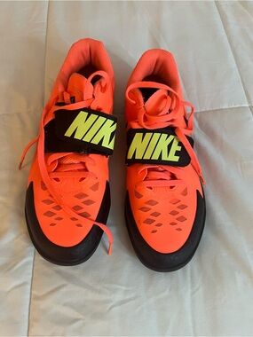 Nike Neon Orange and Black Trainer Sneakers